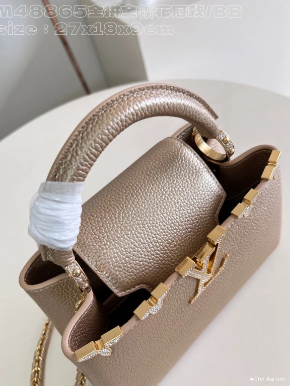 Cheap LOUIS CAPUCINES VUITTON BB-27*18*9CM 0729